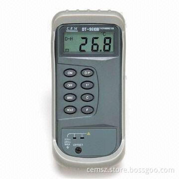 Heavy-duty Digital Thermometer with Front Panel Offset Adjustment
